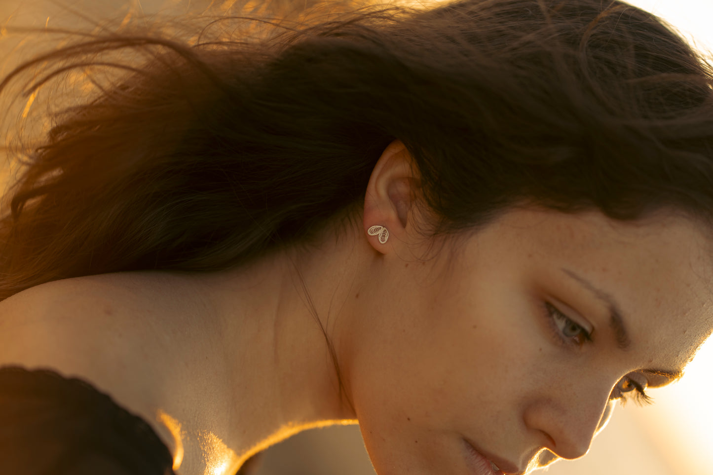 Brincos Pequenas Pétalas