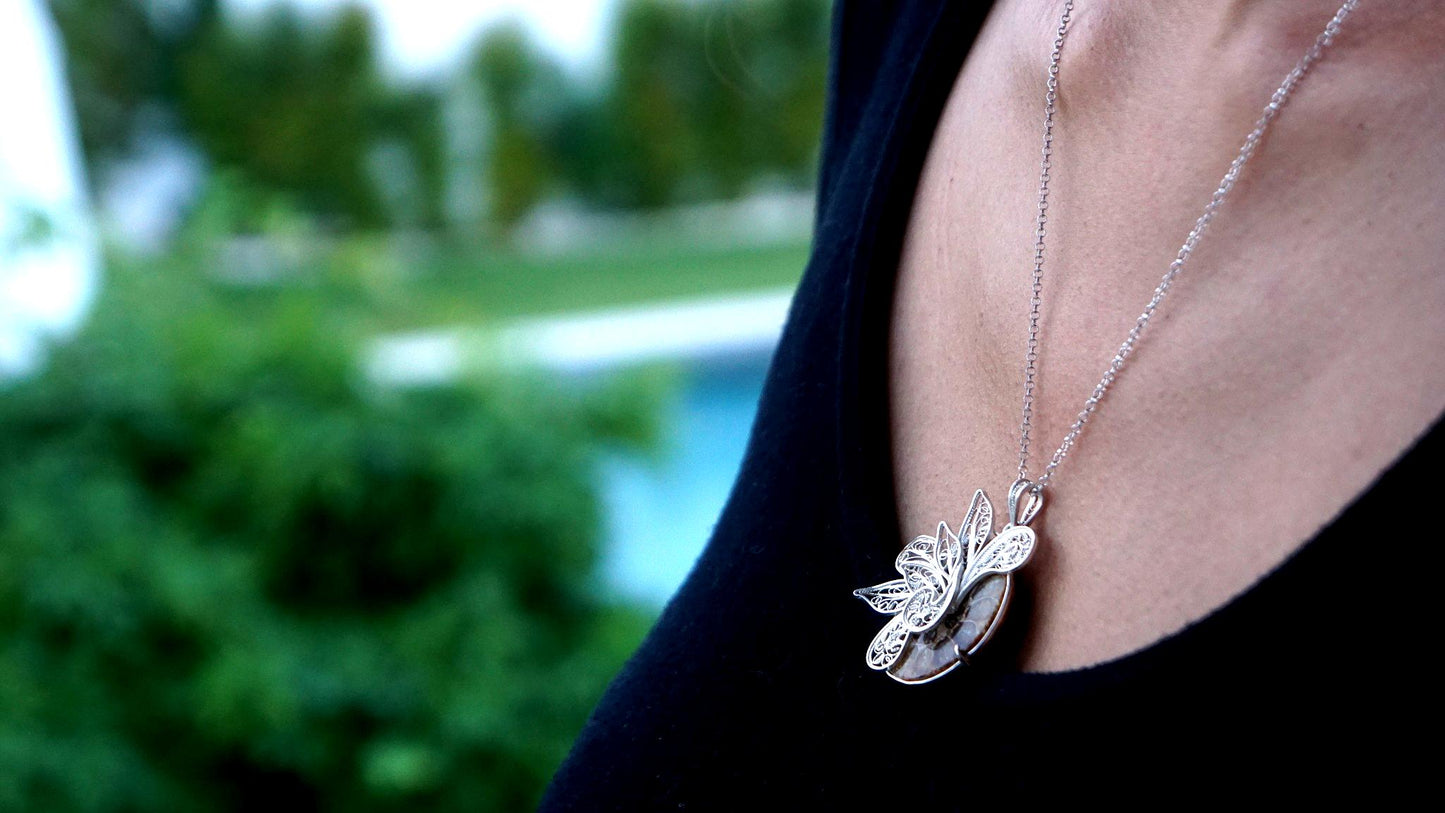 Ammonite Pendant