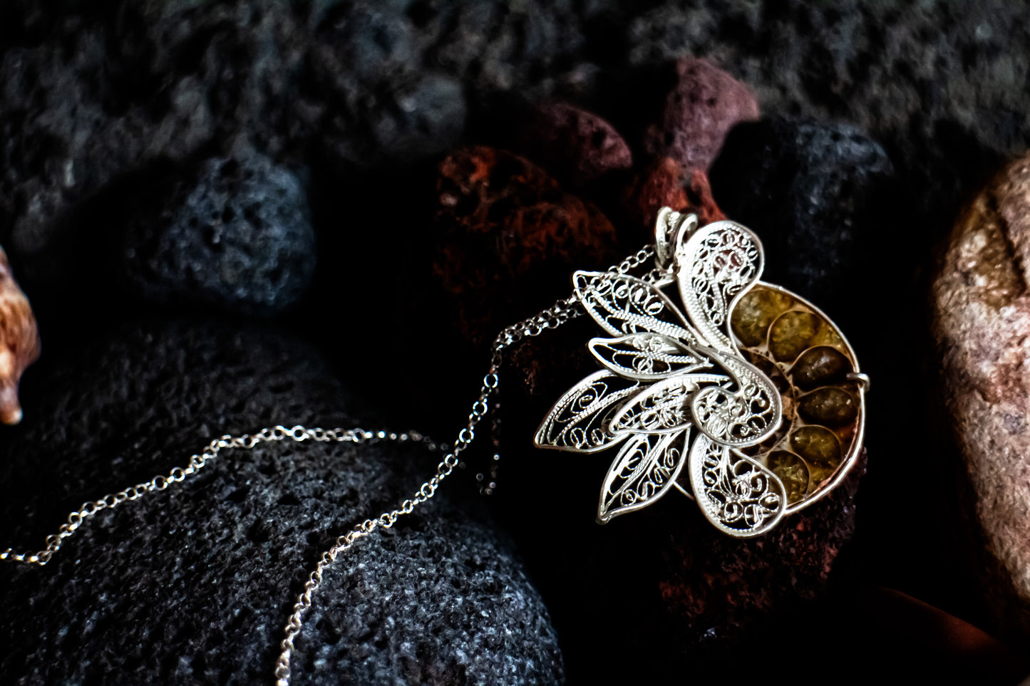 Ammonite Pendant