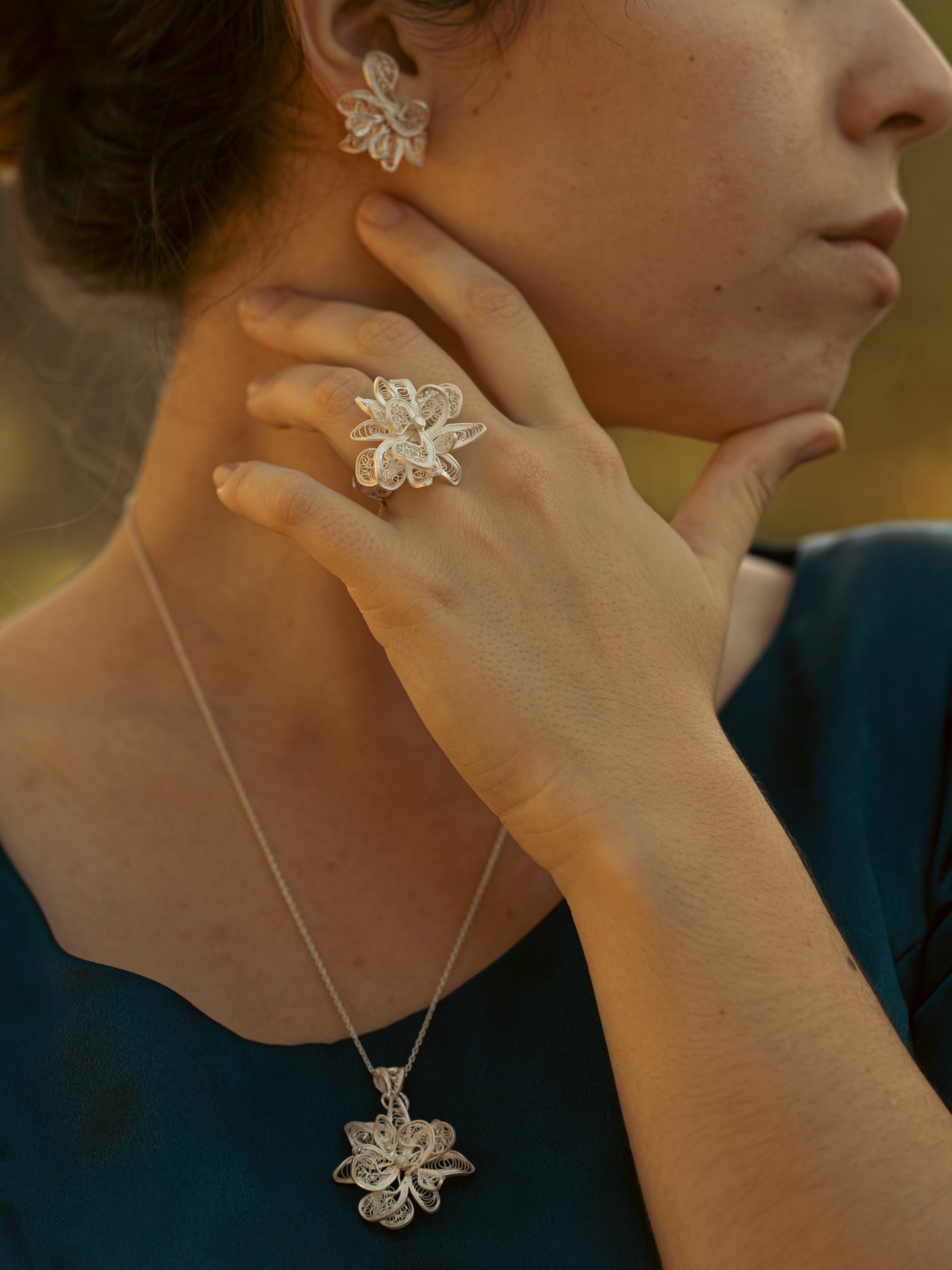 Metamorphoses of Chrysanthemums Pendant