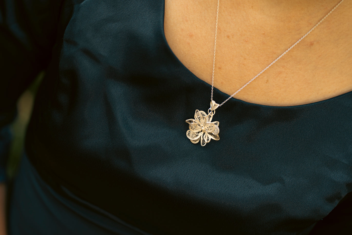 Metamorphoses of Chrysanthemums Pendant