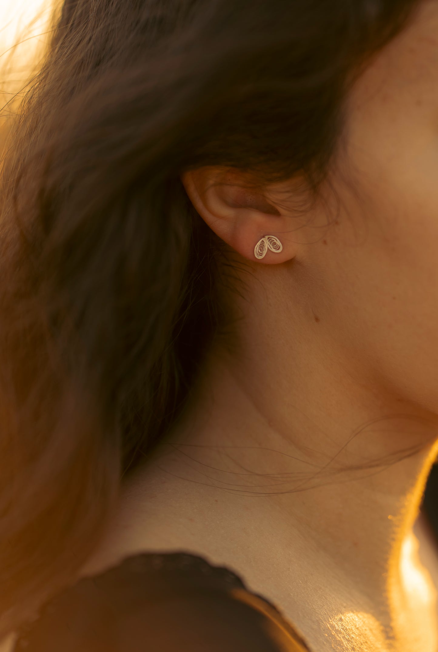 Brincos Pequenas Pétalas