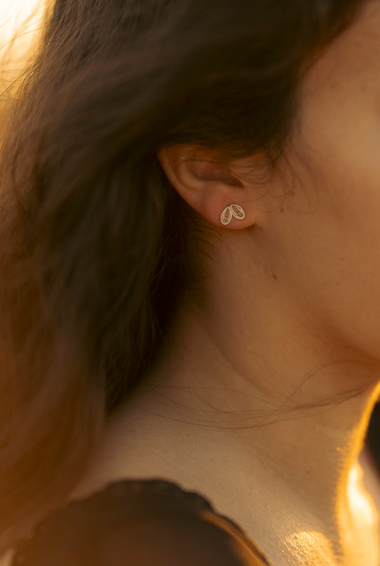 Brincos Pequenas Pétalas