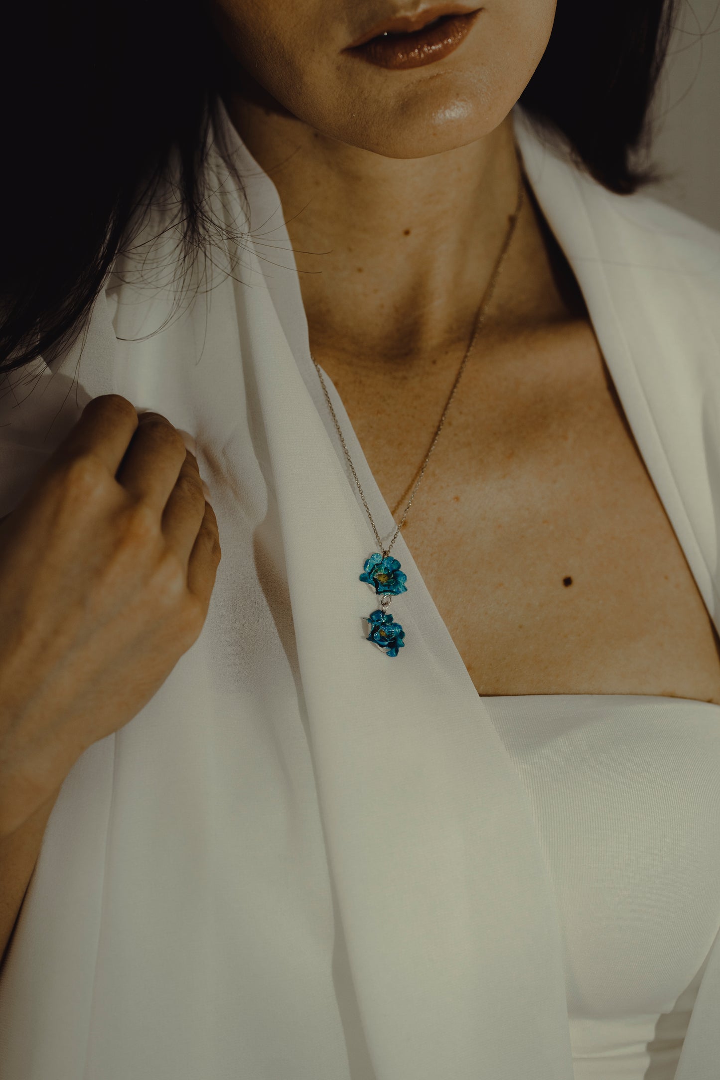 Double memories necklace