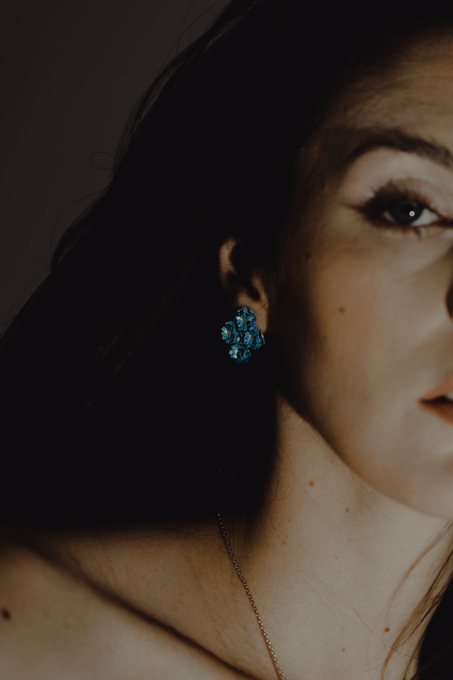 Forget Me Not earrings