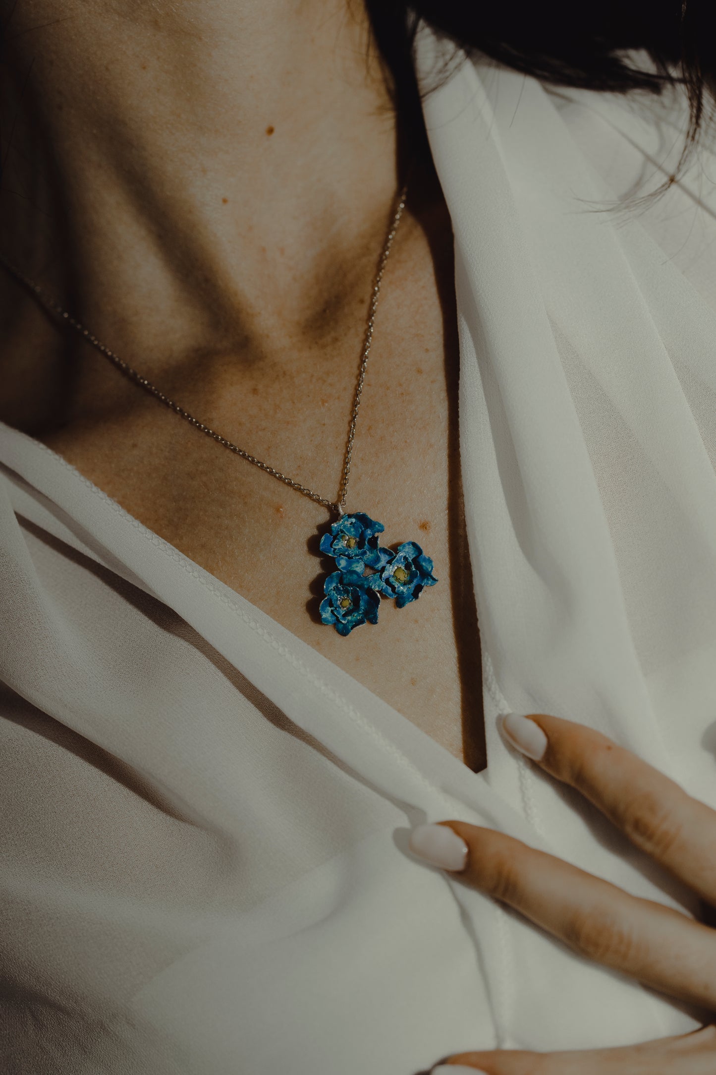 Forget Me Not Necklace