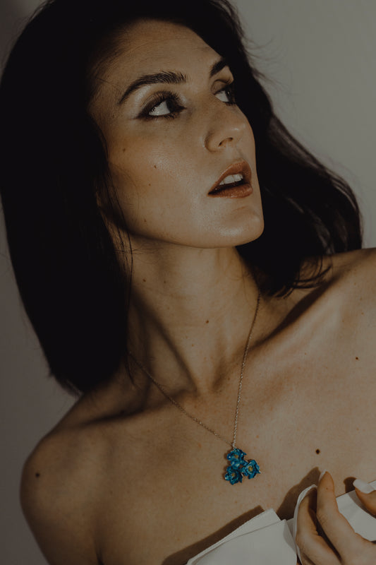 Forget Me Not Necklace
