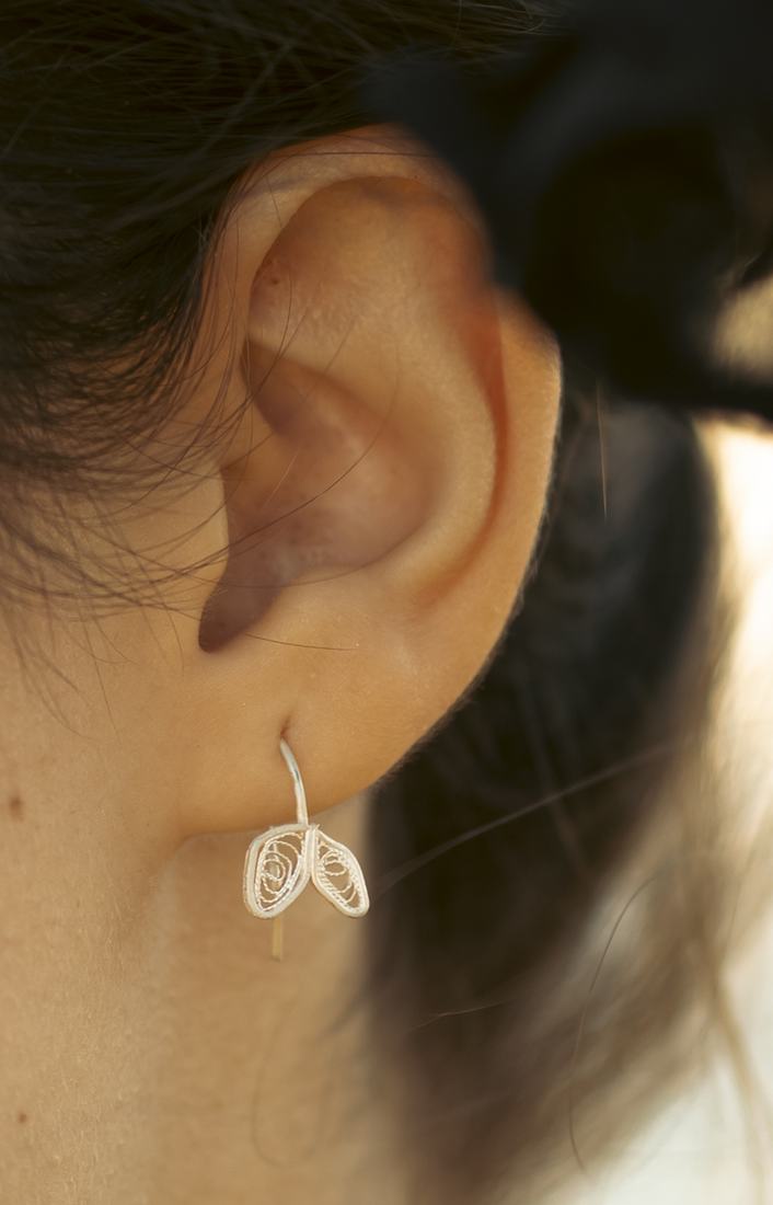 Brincos Folhagem — Ignis Jewellery